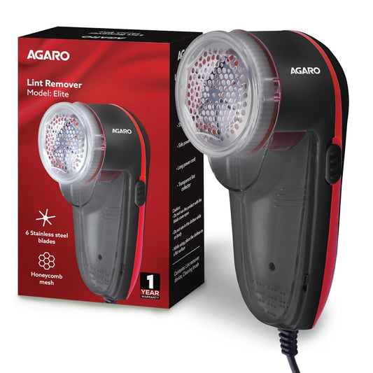 AGARO Elite Lint Remover with Cord, for Woolen Sweaters, Blankets, Jackets/Burr Remover Pill Remover from Carpets, Curtains